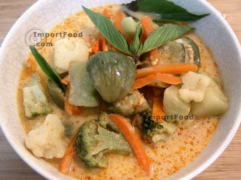泰国蔬菜茄子咖喱