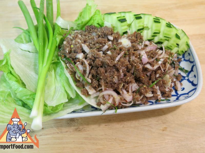 老挝牛肉沙拉“Pra Nuea”