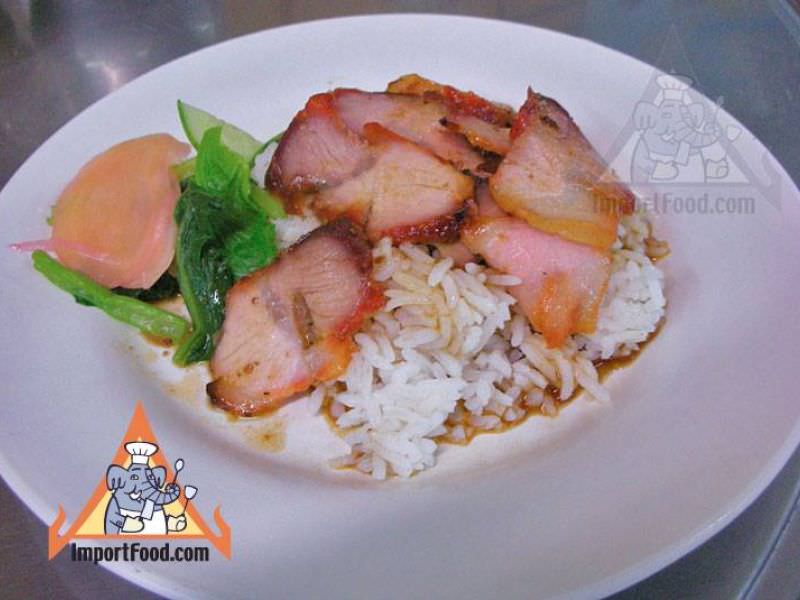 泰式红猪肉米饭