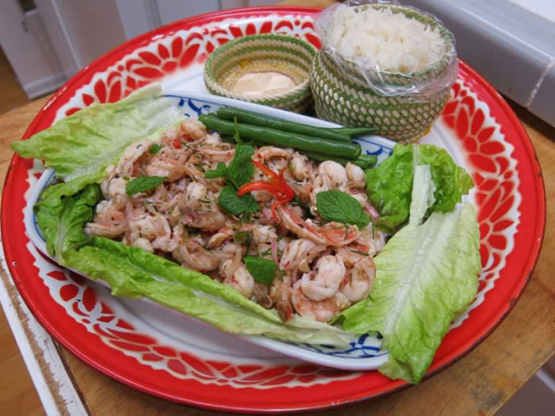 泰国寿司，“Pla Koong”