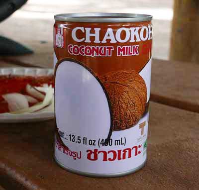 泰国椰子牛奶，Chaokoh品牌 - 小罐头