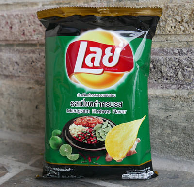 泰国藏有薯片，miengkam风味，50克