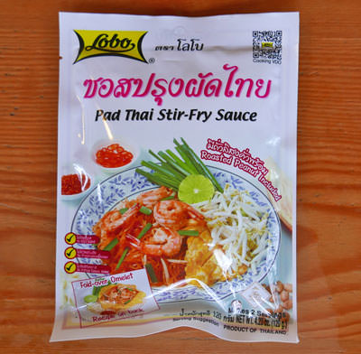 Lobo Pad Thai酱和花生，4盎司