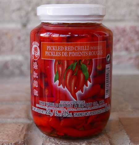 泰国红辣椒，腌制