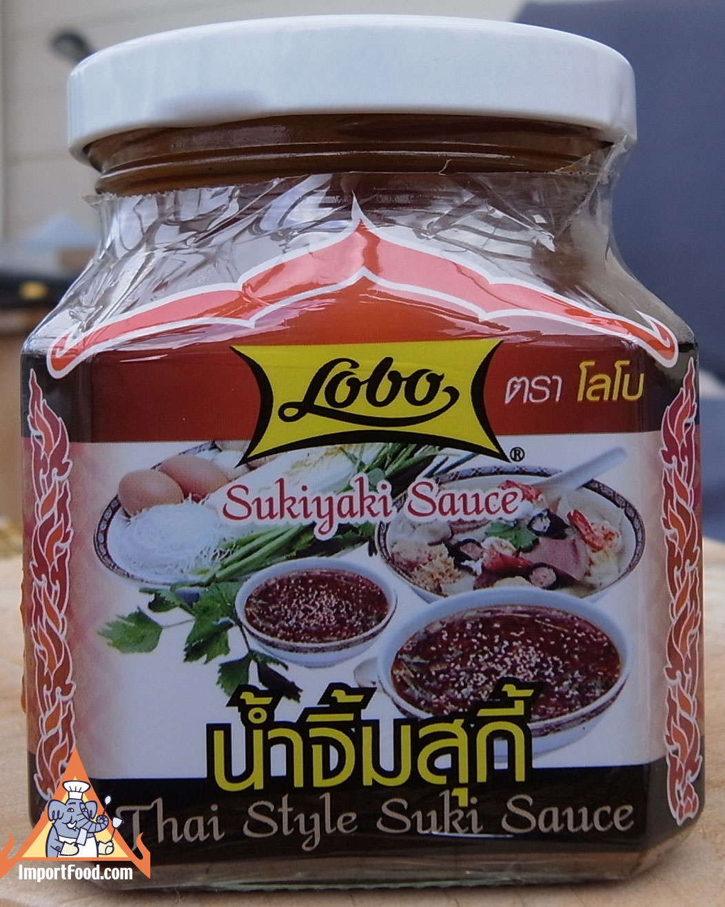 泰国Sukiyaki酱，Lobo，9盎司罐子