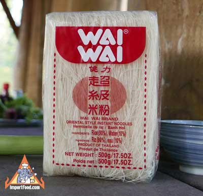 大米vermicelli Noodles，Wai Wai，17.5盎司