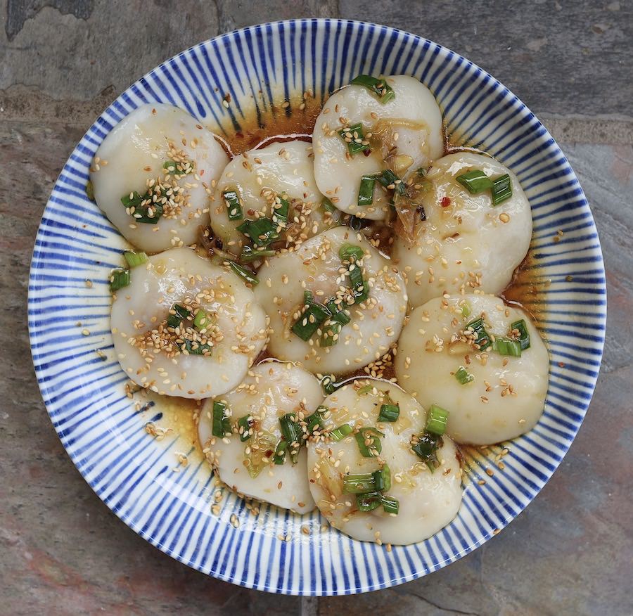 Dumplings w/Pork Shrimp Ginger Sesame