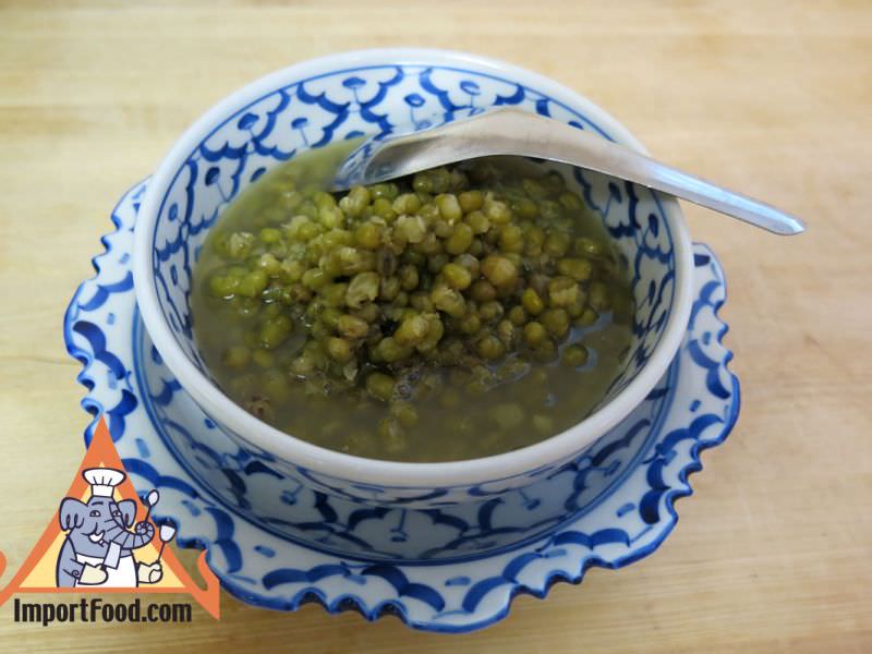 糖浆中的mungbeans