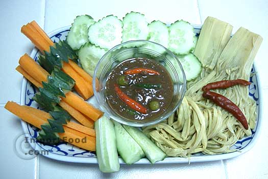 泰国虾酱辣椒酱，'nam prik kapi'