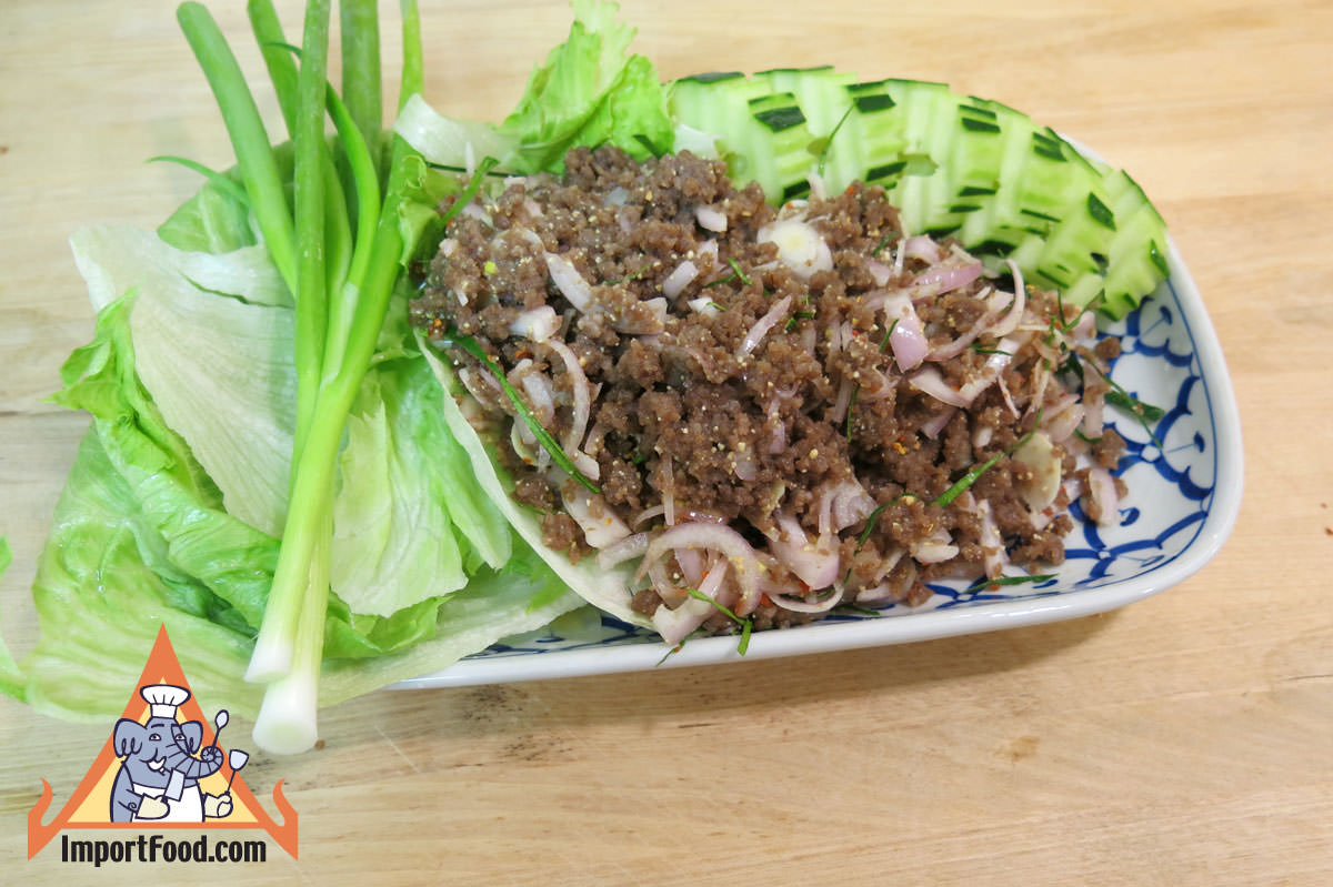 老挝牛肉沙拉“Pra Nuea”