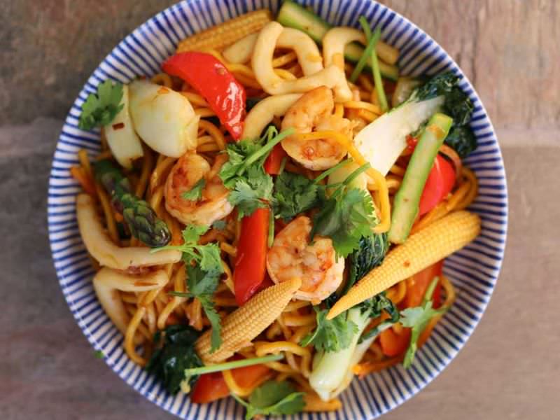 Thai Chilli海产食品StirFry