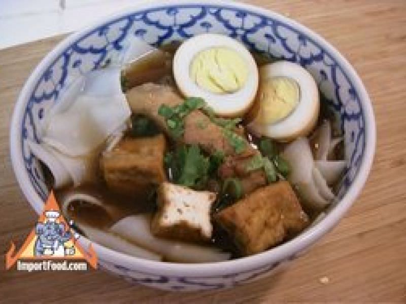 泰国五香米片汤(Kua Chap)