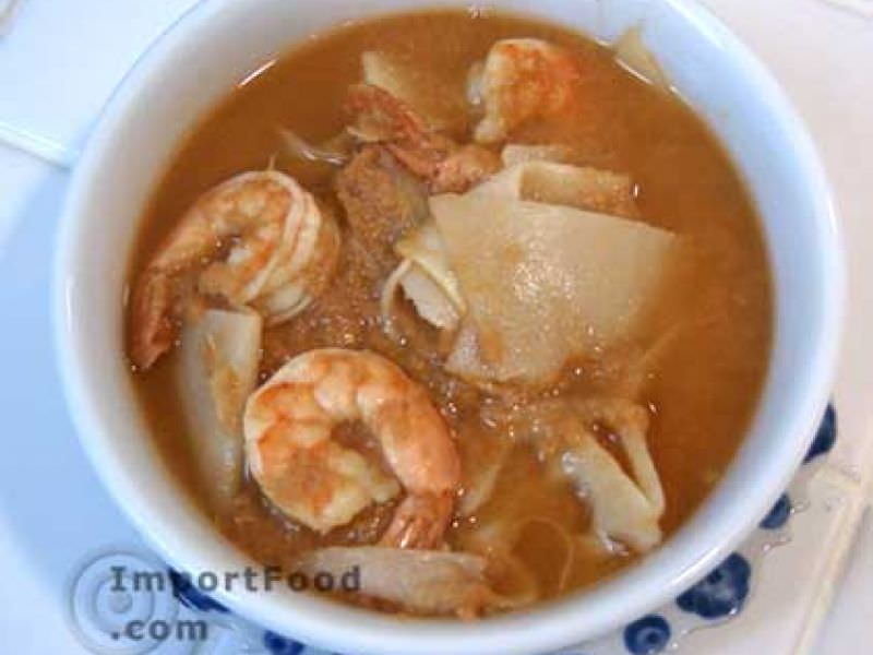 泰式鱼酸汤，“Gaeng Som Pla”