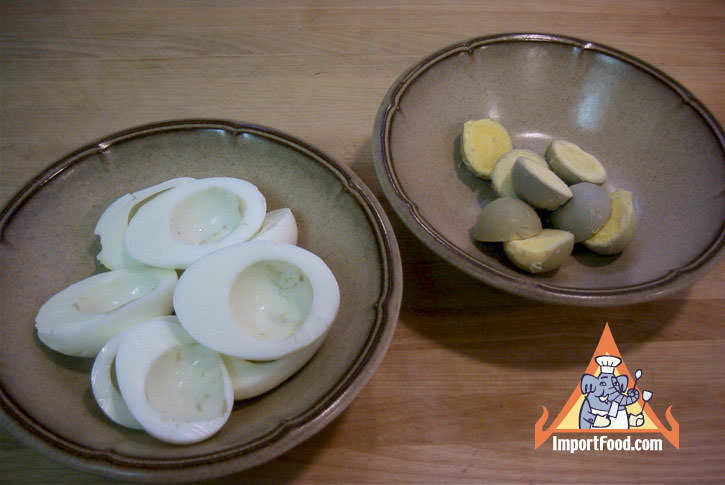 分开yolk.
