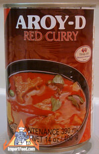 红色咖喱罐头