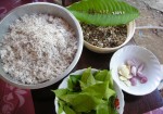Boiled Ant Eggs in Coconut Milk, Tom Kati Kai Mod Daeng Thai