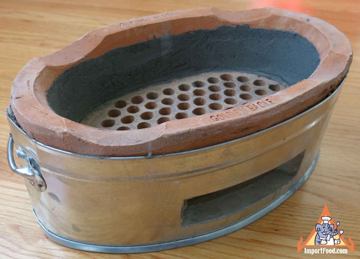 Tao Charcoal Burner, Oval