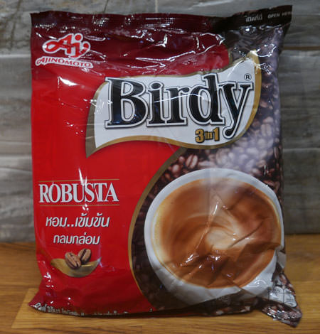 泰国速溶咖啡3合1，birdy