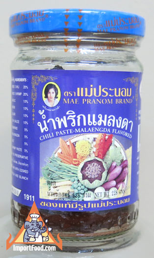 Namprik Maengda，泰国辣椒酱