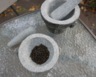 5 Inch Thai Granite Mortar and Pestle