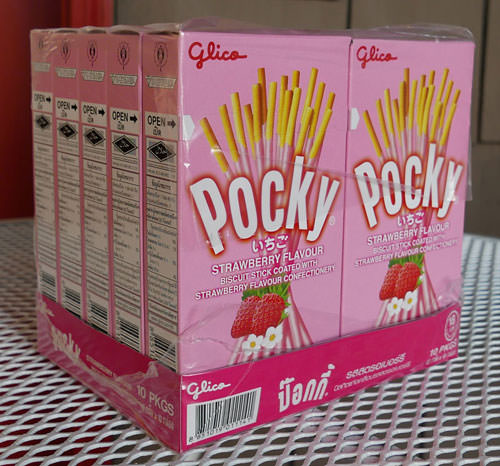 泰国Pocky，草莓，10包