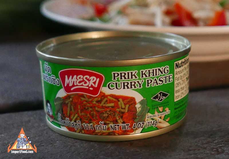 Prik Khing Curry Past，Maesri ImportFood 亚博网站苹果手机版,亚博全站首页手机登录网址