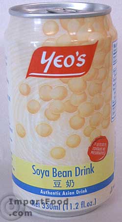 Yeo的大豆饮料，11盎司