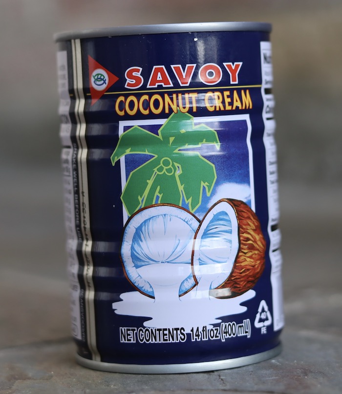 泰国椰子奶油，Savoy防腐剂免费14盎司罐