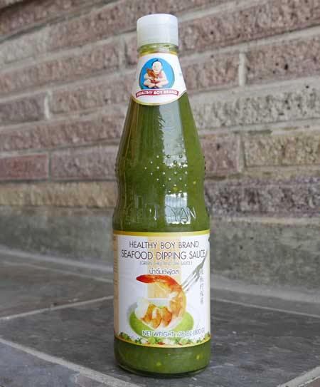 泰国海鲜蘸酱，健康男孩品牌，12盎司瓶
