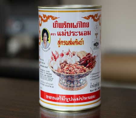 辣椒酱汤姆·尤姆（Tom Yum），prik pao，mae pranom White可以